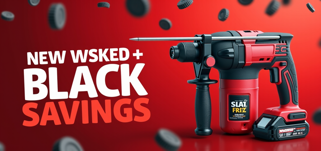 Discover Incredible Black Friday Savings on Power Tools at B&Q
