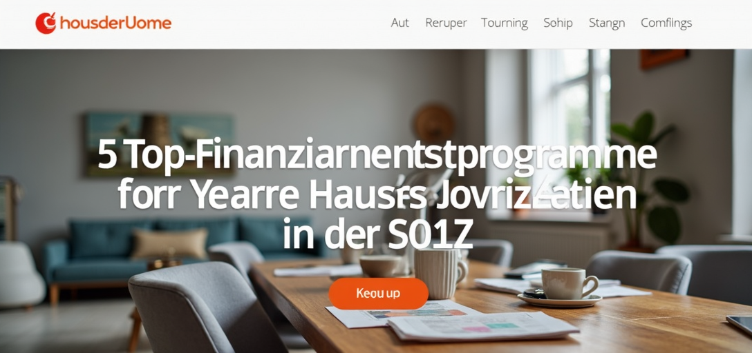 5 Top-Finanzierungsprogramme für Ihre Hausrenovierung in der Schweiz