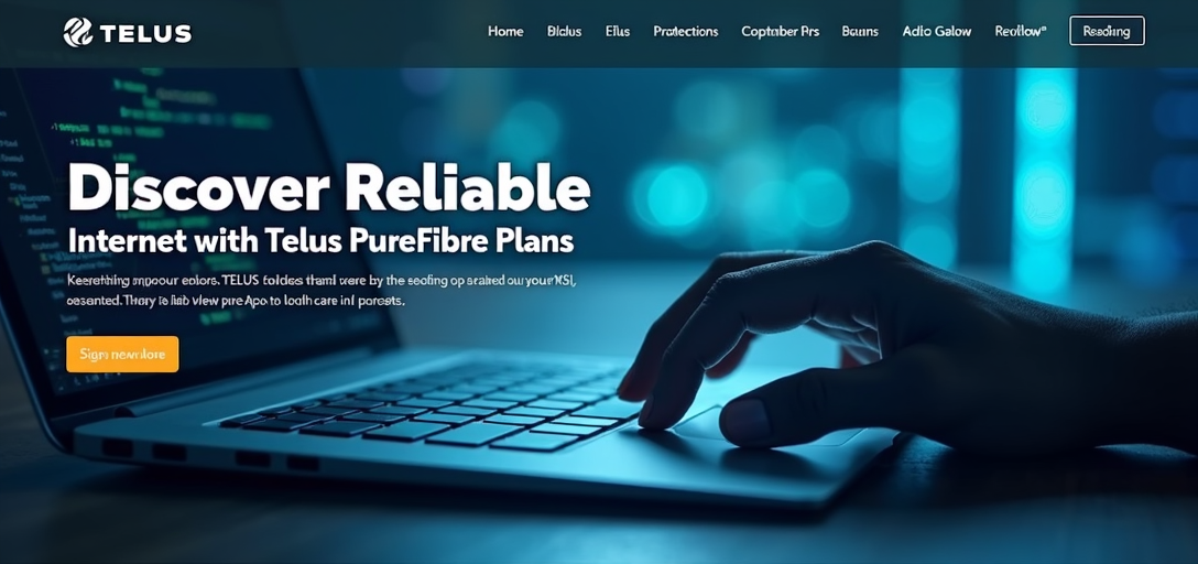 Discover Reliable Internet with TELUS PureFibre Plans