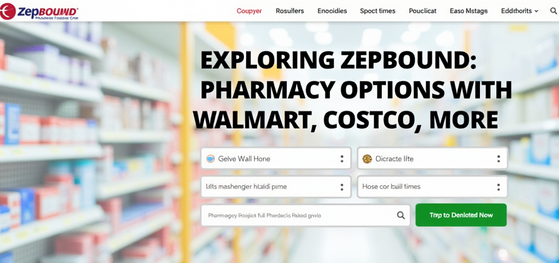 Exploring Zepbound: Top Pharmacy Options with Walmart, Costco, and More