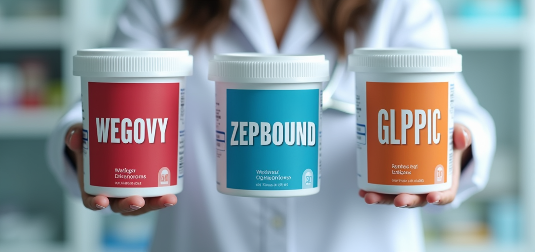 Navigating GLP-1 Options: Wegovy, Zepbound, & Ozempic Available at Walmart Pharmacy