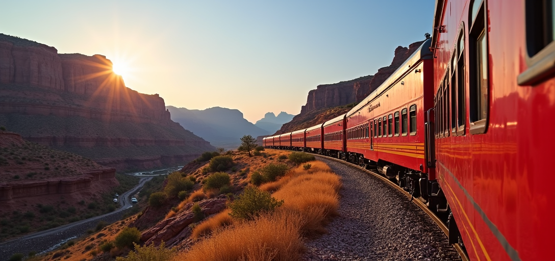 Explore the Magnificent Journey: 6 Day Rail Adventure from Chicago to the Grand Canyon
