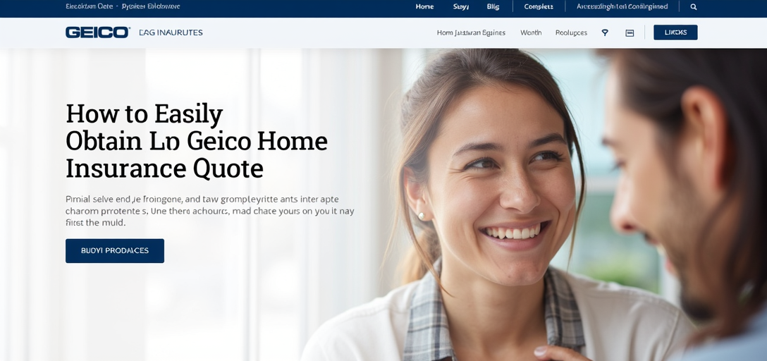 How to Easily Obtain Your Geico Home Insurance Quote Online