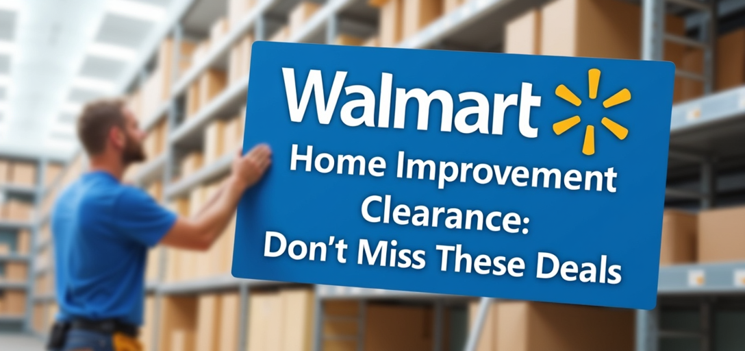 Walmart's 2026 Home Improvement Clearance: Don't Miss These Deals