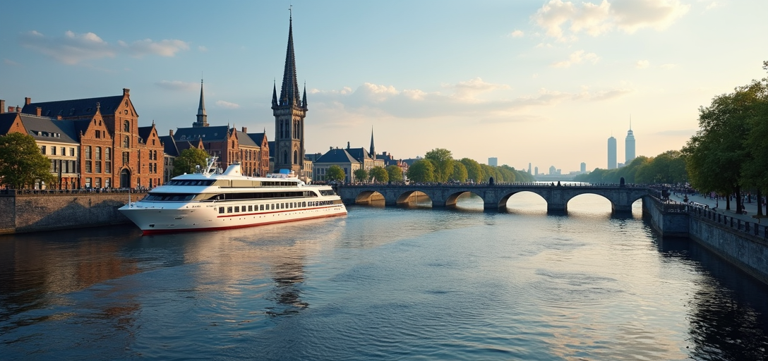 Discover the Magic: A Relaxing 4-Night Mini Cruise from Edinburgh to Bruges