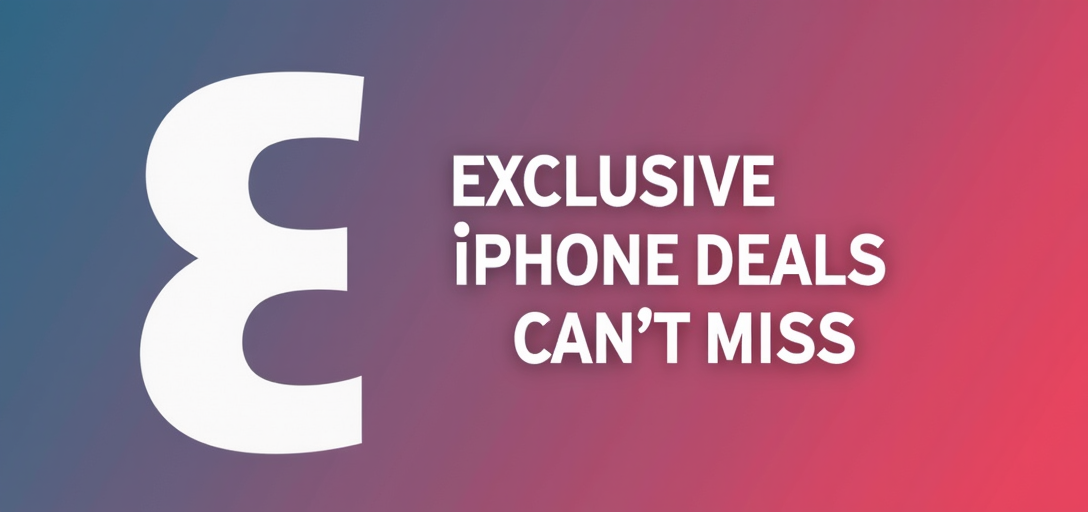 Discover EE's Latest Exclusive iPhone Deals You Can't Miss