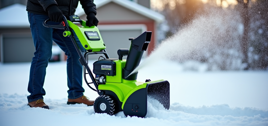 Discover Greenworks' November Deals on Cordless Snow Blowers
