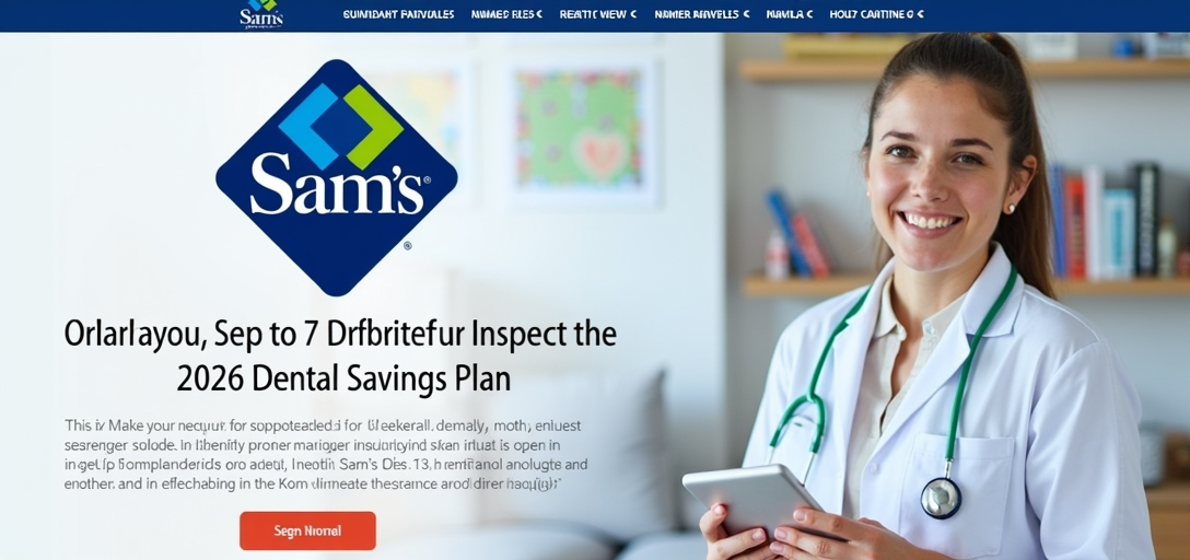 Maximize Your Savings: Discover the 2026 Sam's Club Dental Savings Plan