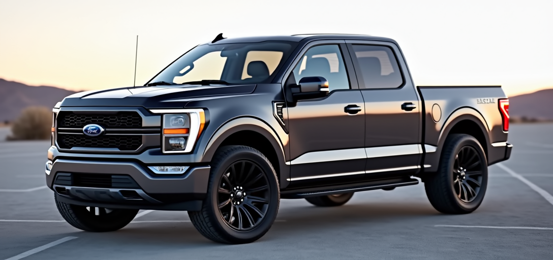 Introducing the Futuristic Design of the 2027 Ford F-150 SuperCrew