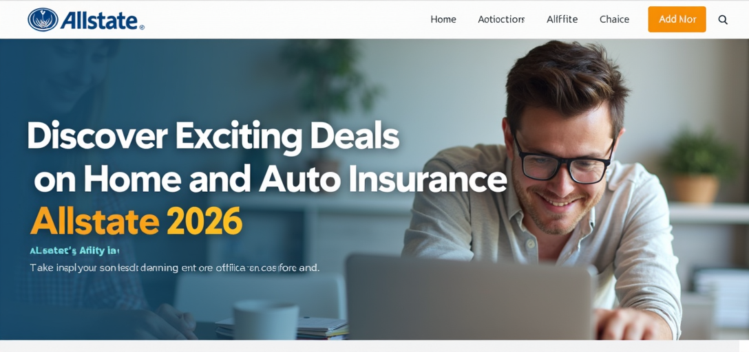 Discover Exciting Deals on Home and Auto Insurance with Allstate for 2026