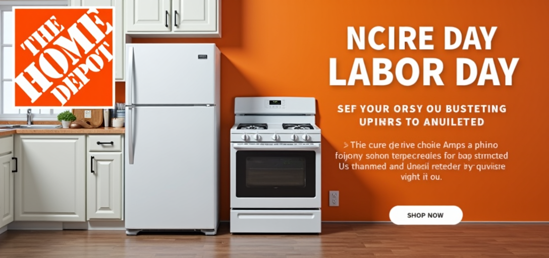 Discover Incredible Labor Day Discounts on Home Appliances at Home Depot