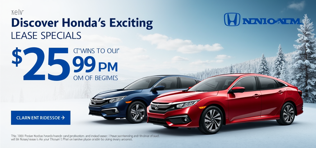 Discover Honda's Exciting Lease Specials Available This November