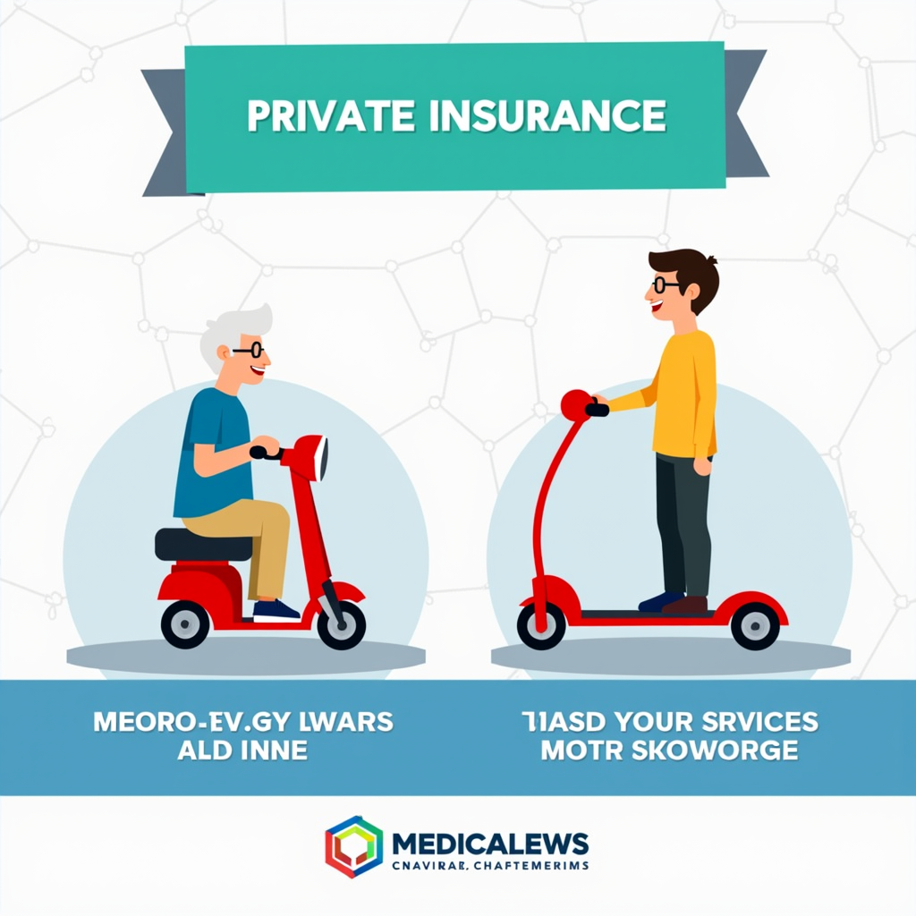 Medicare vs. Private Insurance: Understanding Scooter Coverage Costs