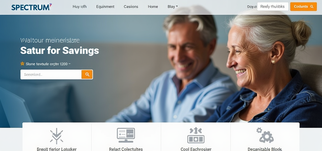 Maximize Savings: Explore Spectrum's Tailored Cable and Internet Plans for Seniors