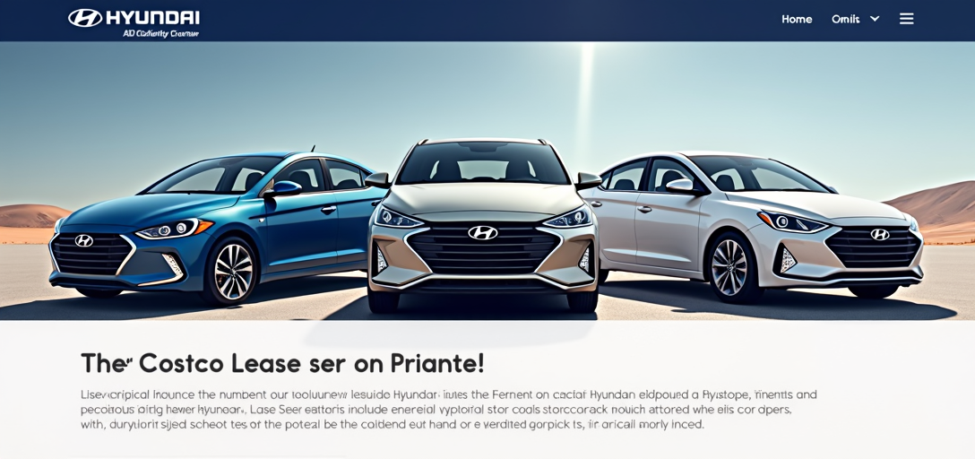 Discover Hyundai Lease Specials at Costco for 2026: Smart Deals and True Savings