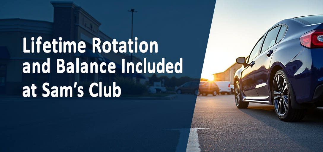 Discover Tire Deals at Sam's Club: Lifetime Rotation and Balance Included