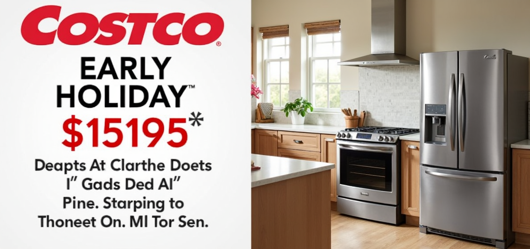 Discover Huge Savings: Costco's Early Holiday Deals on Appliances