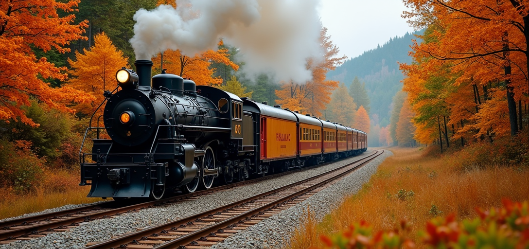 Discover the Top 5 Scenic Fall Foliage Train Trips Perfect for Seniors