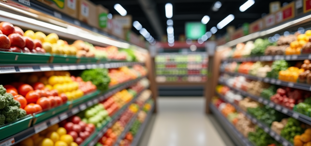 Entdecken Sie die Neuheiten: Frische Produkte im Supermarkt Regal