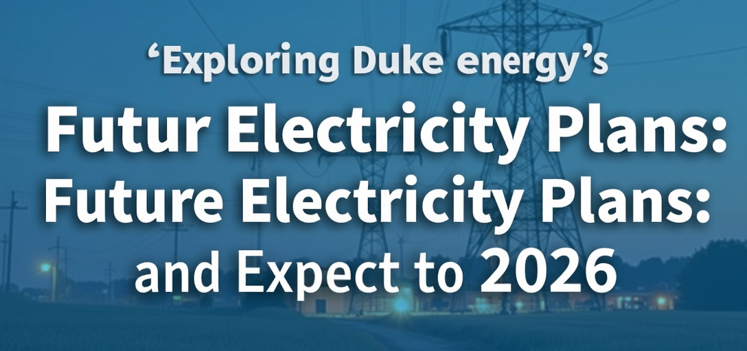 Exploring Duke Energy's Future Electricity Plans: What to Expect in 2026