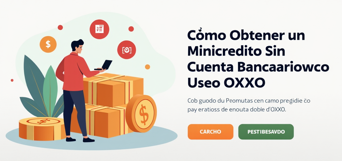 Cómo Obtener un Minicrédito Sin Cuenta Bancaria Usando OXXO