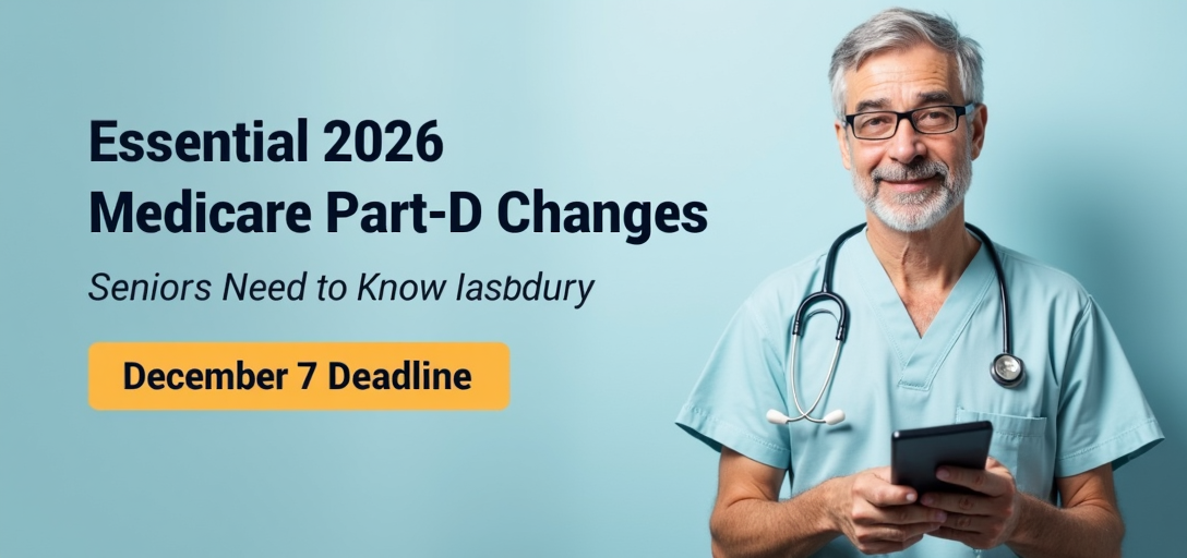 Essential 2026 Medicare Part D Changes Seniors Need to Know Before the December 7 Deadline