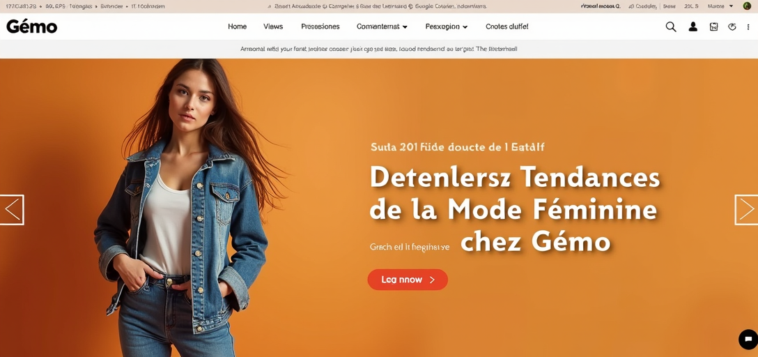 Explorez les Dernières Tendances de la Mode Féminine chez Gémo