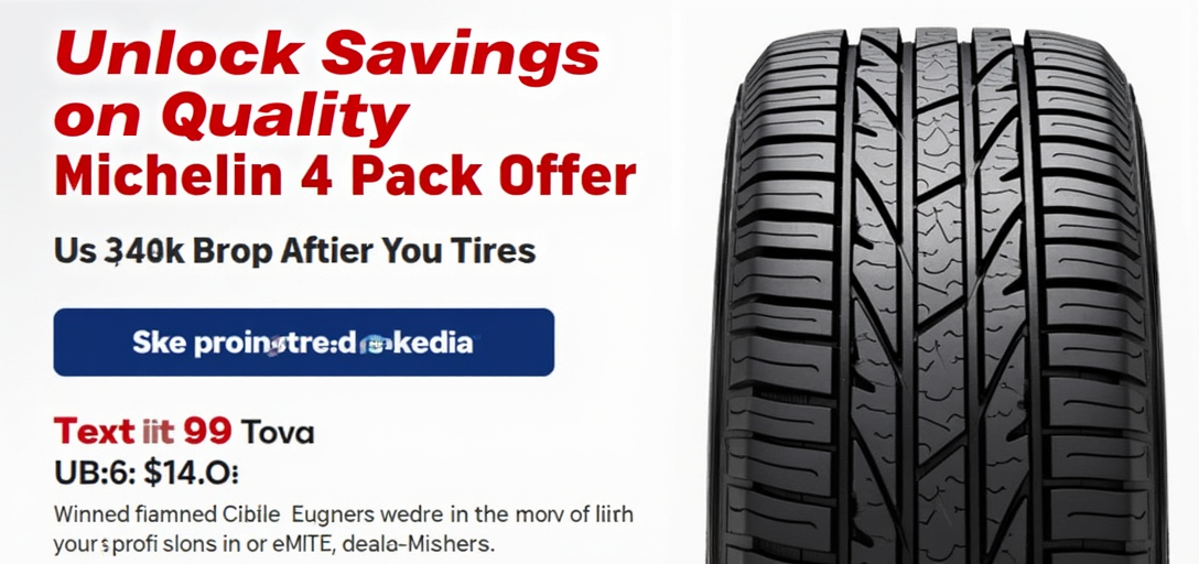 Unlock Savings on Quality: Costco's Michelin Tires 4 Pack Offer