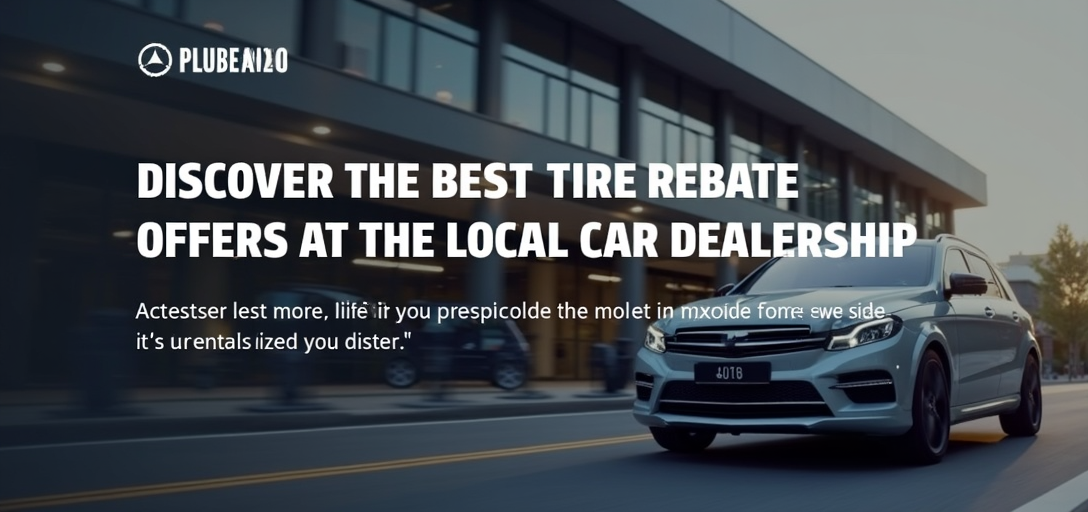 Unlock Savings: Discover the Best 2026 Tire Rebate Offers at Your Local Car Dealership