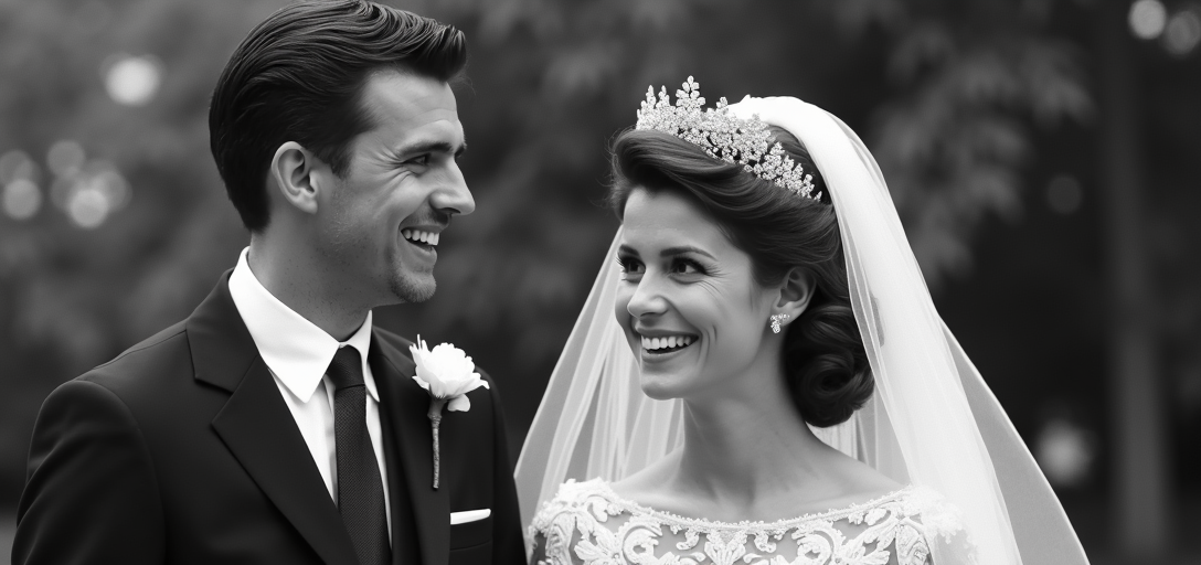 5 Photos Rares d'un Mariage de 1968 qui Étonnent Encore