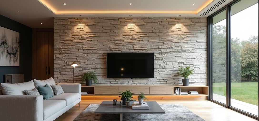 Transform Your Space: Stone Wall Panels for Sleek and Elegant Modern Homes